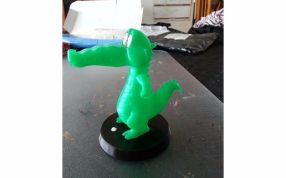 卡通鳄鱼侧视图