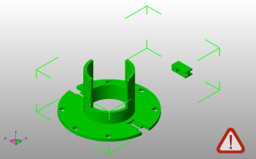 迷你小线盘斜视图