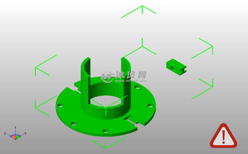 迷你小线盘斜视图