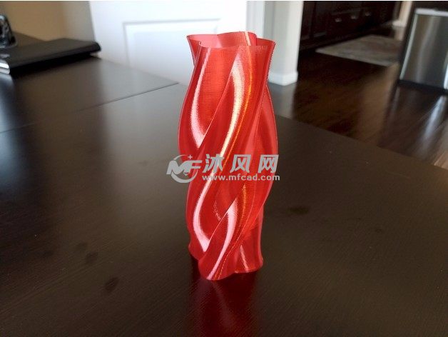 扭曲日食花瓶实物图