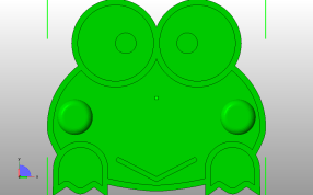 2D小青蛙俯视图