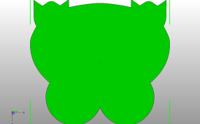 2D小青蛙底视图