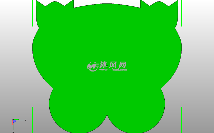 2D小青蛙底视图