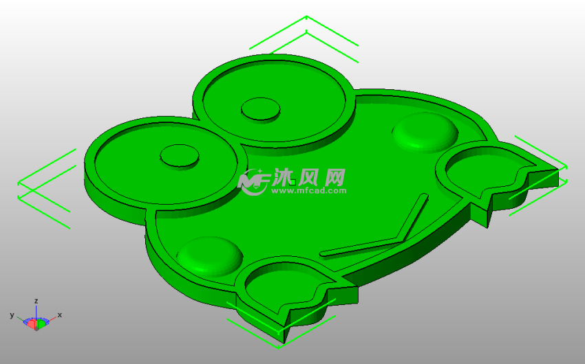 2D小青蛙斜视图