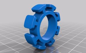  8种颜色益智塔模型图