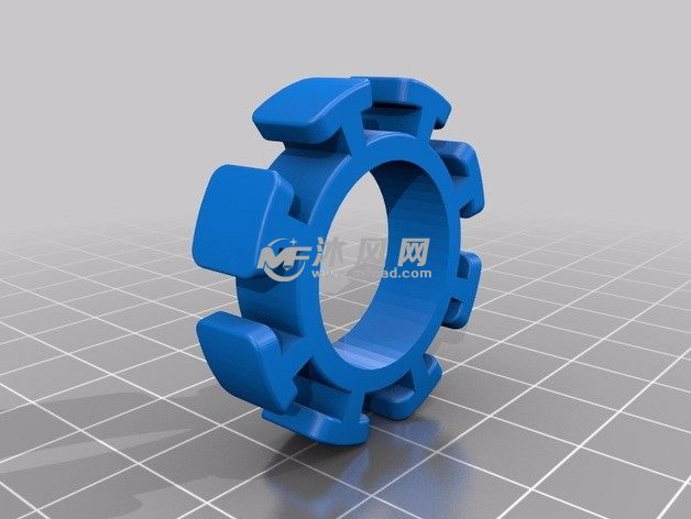  8种颜色益智塔模型图