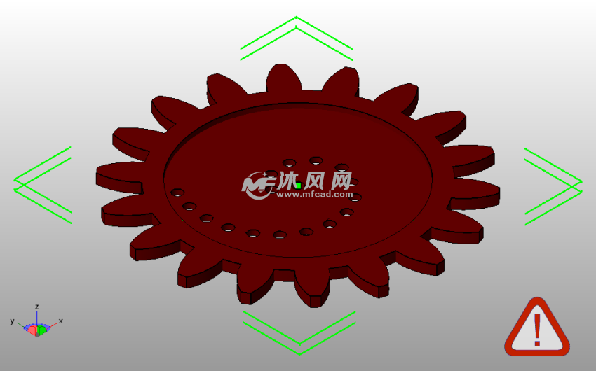  spirograph旋转绘图18齿