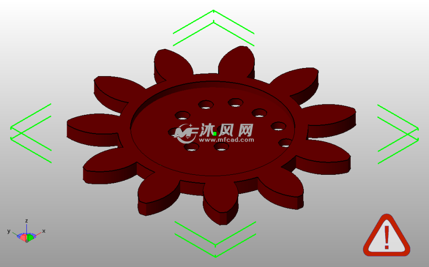  spirograph旋转绘图11齿