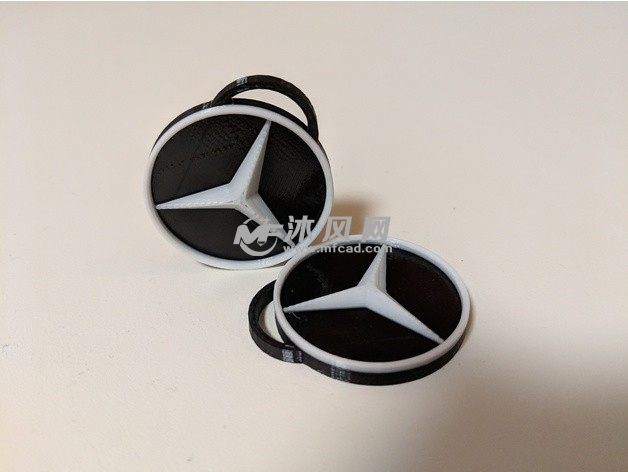  奔驰钥匙链效果图