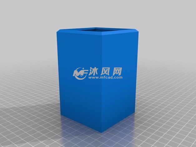 简约长方体灯罩上半部分