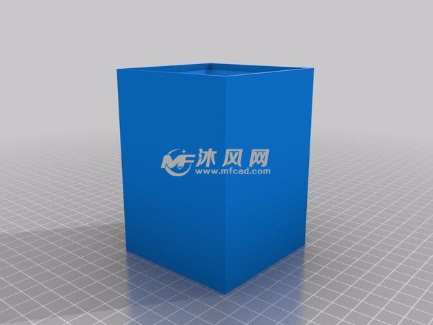 简约长方体灯罩下半部分