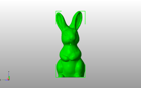 紧张的小兔子主视图