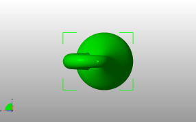 克莱因瓶子俯视图