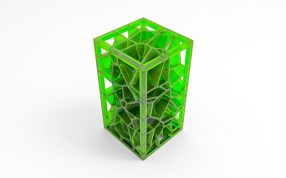 类镂空灯罩菱角视图