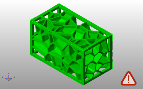 类镂空灯罩斜视图