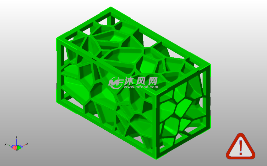 类镂空灯罩斜视图