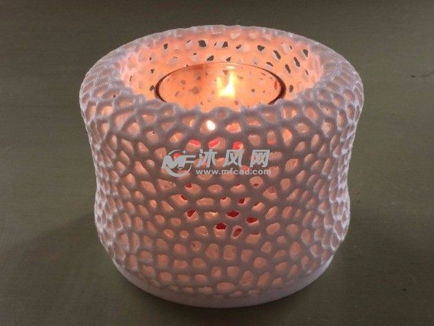 镂空小茶灯灯罩实物图