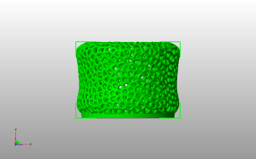 镂空小茶灯灯罩主视图