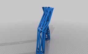 镂空小鹿模型腿