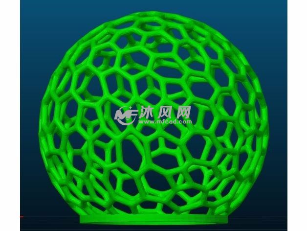 镂空小球灯罩效果图