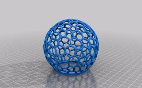 镂空小球灯罩模型图