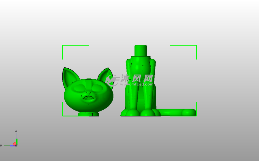  秘密小猫咪主视图