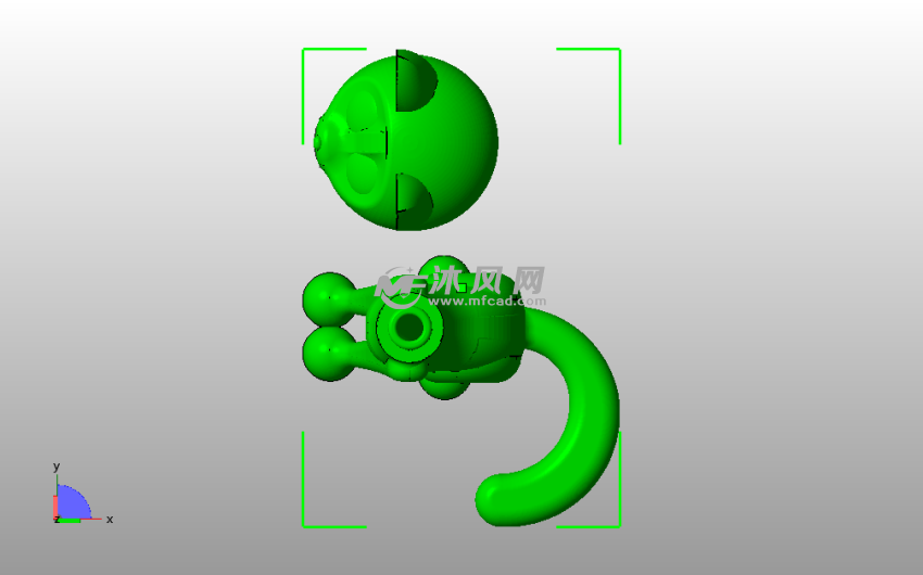  秘密小猫咪俯视图