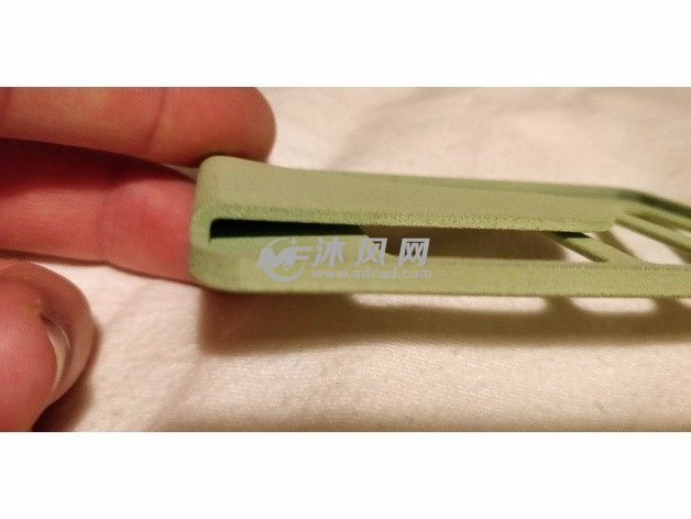 名片夹模型侧视图