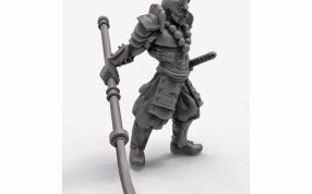 牛魔王模型侧视图