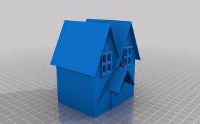  圣诞节小房子无烟囱