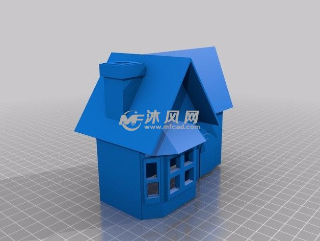  圣诞节小房子短烟囱