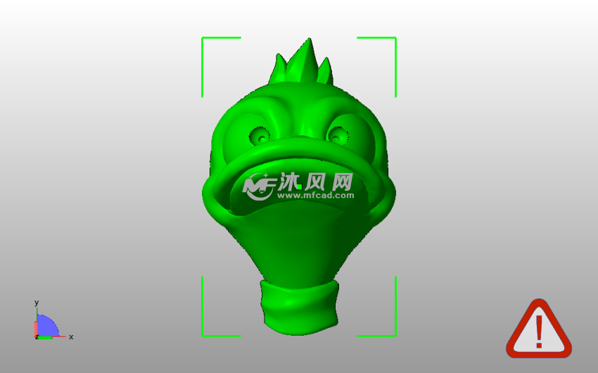 唐老鸭耳机挂钩主视图