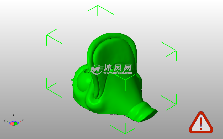 唐老鸭耳机挂钩斜视图