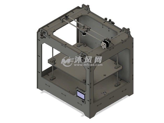 3D打印机设计总图