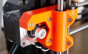 光轴和电机固定