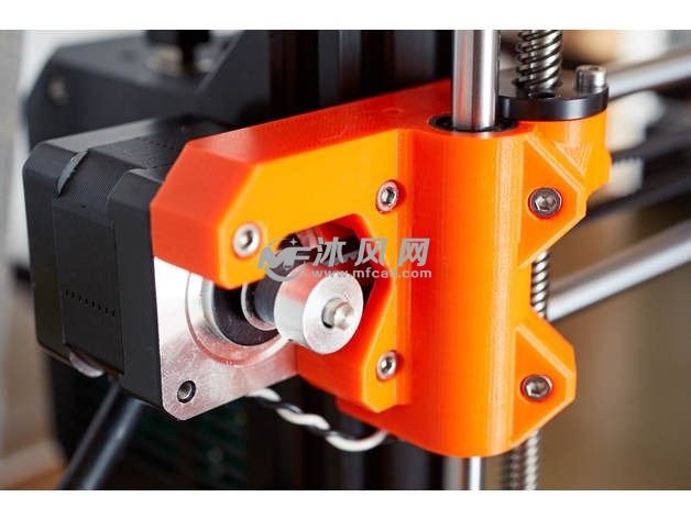 光轴和电机固定