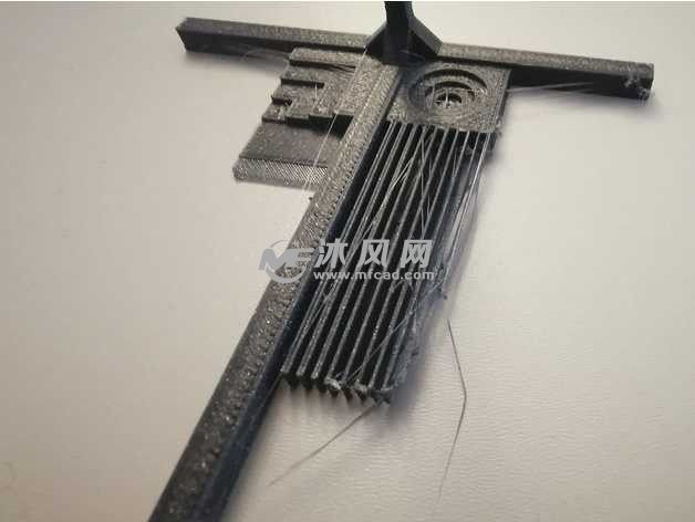 3D打印机测试架主视图