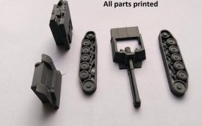 131坦克模型零件图