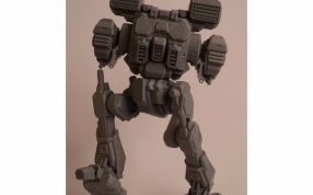 机甲战士愤怒猫后视图