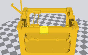 打印机整机stl模型