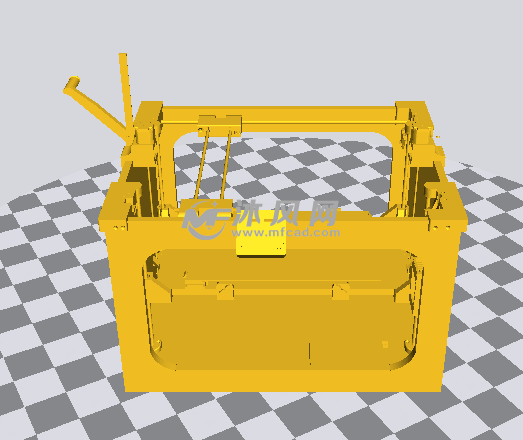 打印机整机stl模型