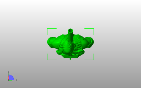 死侍半身像俯视图