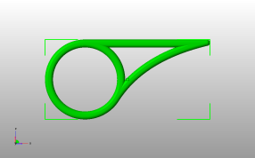 掩门器模型主视图