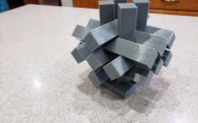  益智积木魔方无底座