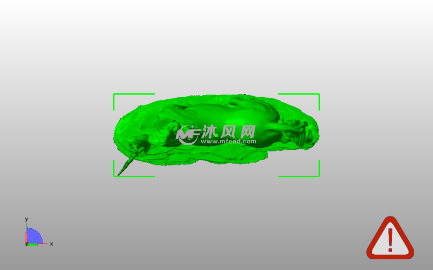 站立的骏马俯视图