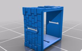 中世纪塔模型中间结构