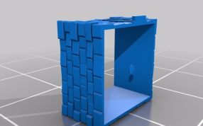 中世纪塔模型底侧结构