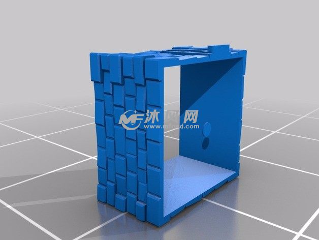 中世纪塔模型底侧结构