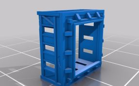 中世纪塔模型阁楼