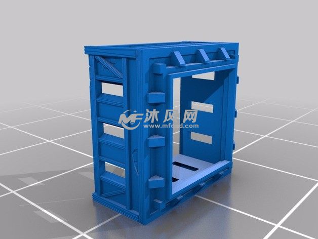 中世纪塔模型阁楼